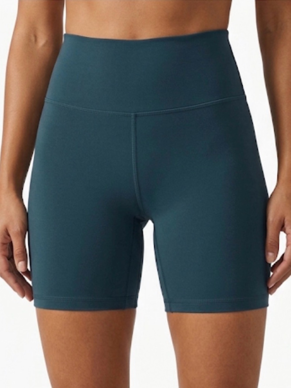 Yogalicious Lux Cobalt Blue Women's Bike Shorts 5in